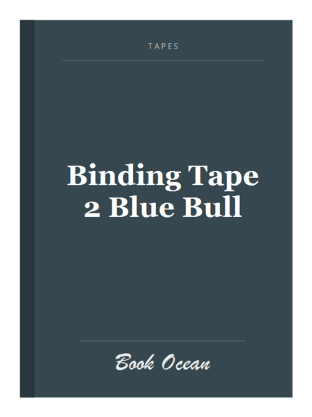 Binding Tape 2 Blue Bull