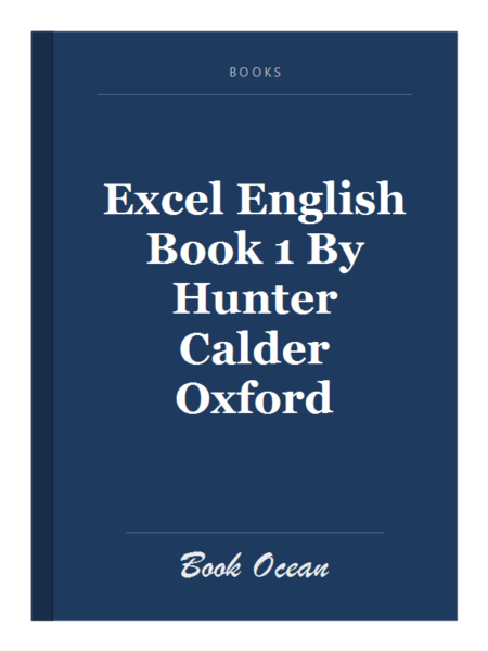 Excel English Book 1 By Hunter Calder Oxford