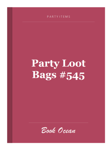 Party Loot Bags #545