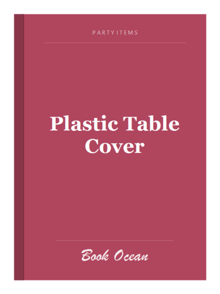 Plastic Table Cover