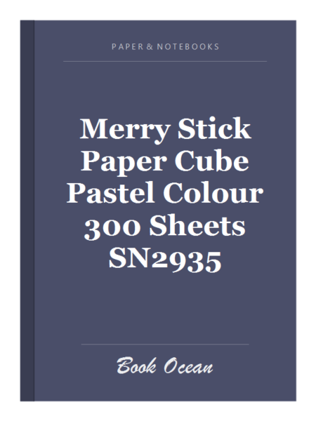 Merry Stick Paper Cube Pastel Colour 300 Sheets SN2935