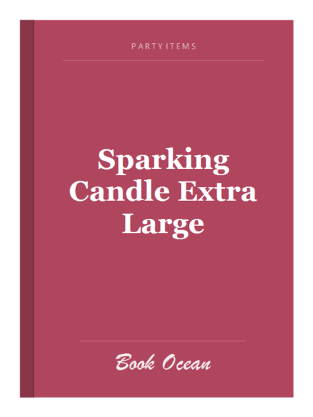Sparking Candle Extra Large