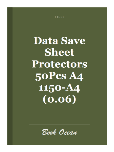 Data Save Sheet Protectors 50Pcs A4 1150-A4 (0.06)