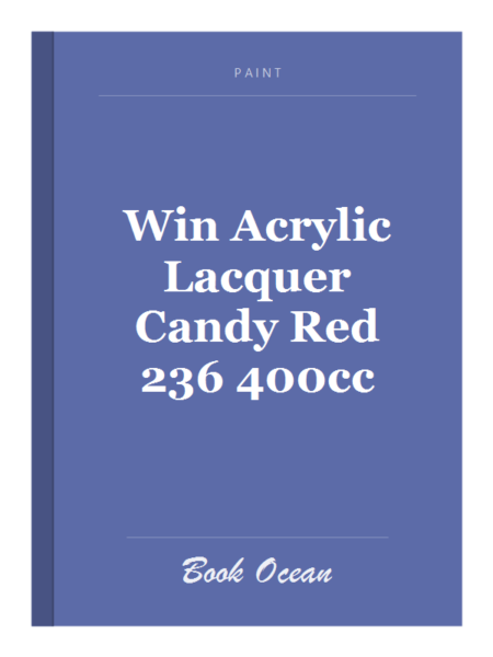 Win Acrylic Lacquer Candy Red 236 400cc
