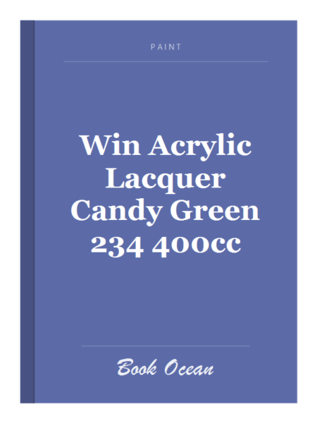 Win Acrylic Lacquer Candy Green 234 400cc