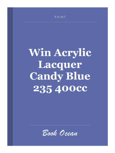 Win Acrylic Lacquer Candy Blue 235 400cc