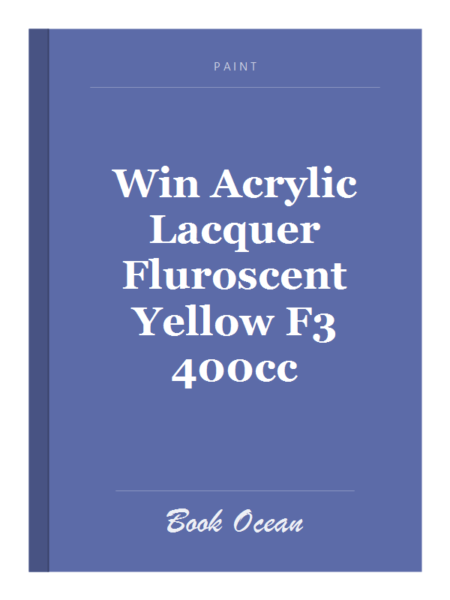 Win Acrylic Lacquer Fluroscent Yellow F3 400cc
