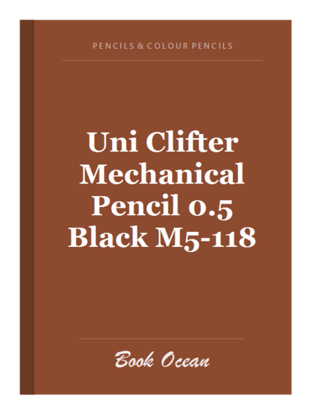 Uni Clifter Mechanical Pencil 0.5 Black M5-118