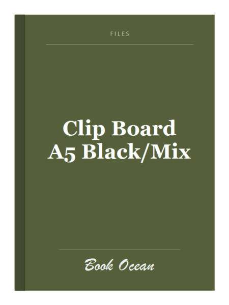 Clip Board A5 Black/Mix