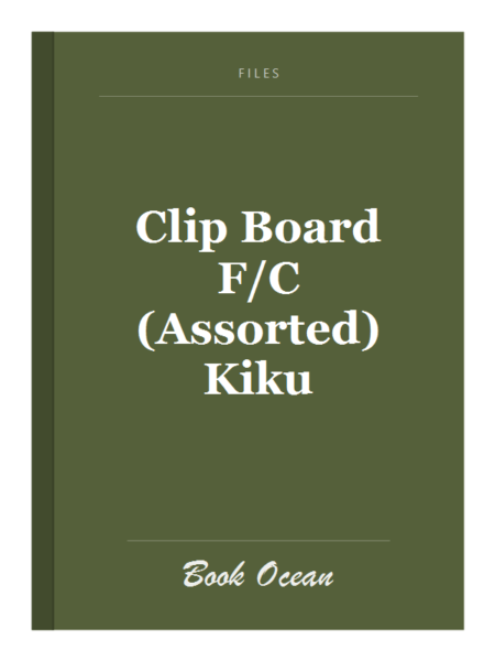Clip Board F/C (Assorted) Kiku
