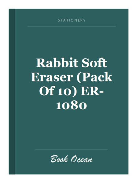 Rabbit Soft Eraser (Pack Of 10) ER-1080