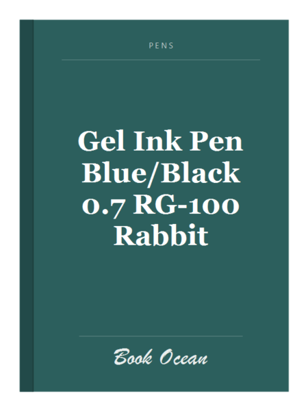 Gel Ink Pen Blue/Black 0.7 RG-100 Rabbit