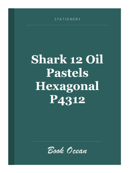 Shark 12 Oil Pastels Hexagonal P4312