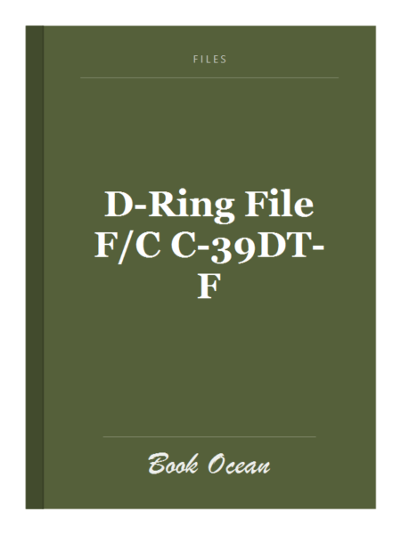 D-Ring File F/C C-39DT-F