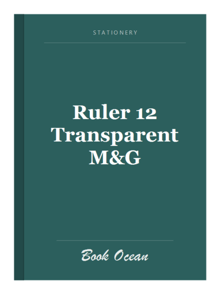 Ruler 12 Transparent M&G
