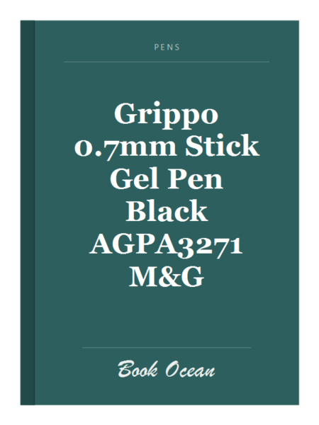 Grippo 0.7mm Stick Gel Pen Black AGPA3271 M&G