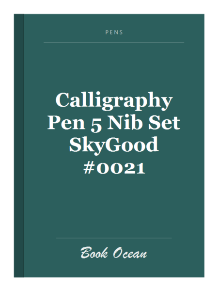 Calligraphy Pen 5 Nib Set SkyGood #0021