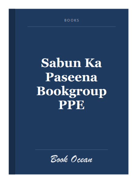 Sabun Ka Paseena Bookgroup PPE