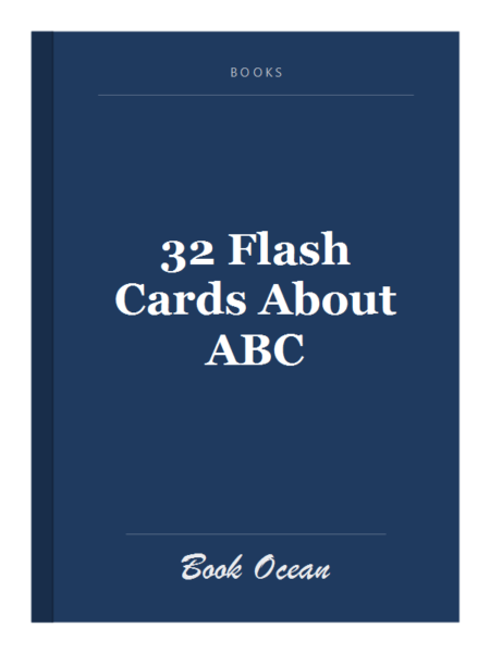32 Flash Cards About ABC