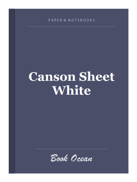 Canson Sheet White