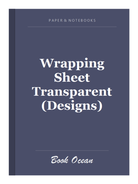 Wrapping Sheet Transparent (Designs)