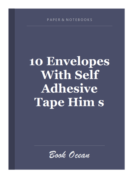 10 Envelopes With Self Adhesive Tape Him s
