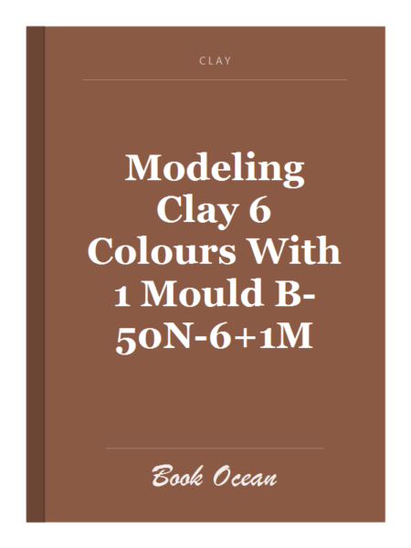 Modeling Clay 6 Colours With 1 Mould B-50N-6+1M