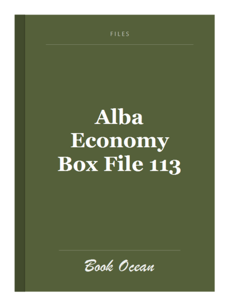 Alba Economy Box File 113