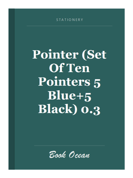 Pointer (Set Of Ten Pointers 5 Blue+5 Black) 0.3