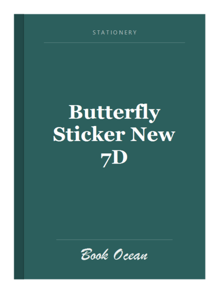 Butterfly Sticker New 7D