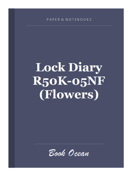 Lock Diary R50K-05NF (Flowers)