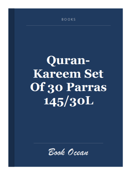 Quran-Kareem Set Of 30 Parras 145/30L