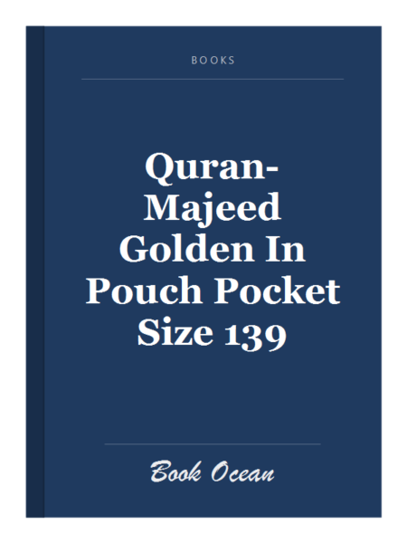 Quran-Majeed Golden In Pouch Pocket Size 139