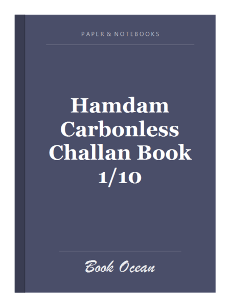 Hamdam Carbonless Challan Book 1/10