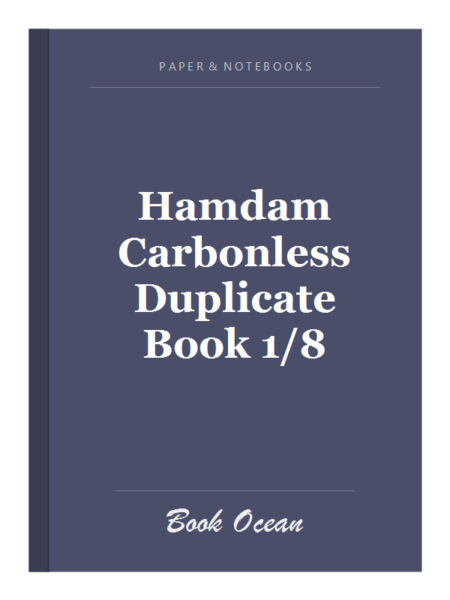 Hamdam Carbonless Duplicate Book 1/8