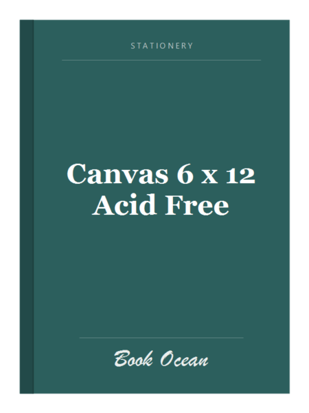 Canvas 6 x 12 Acid Free