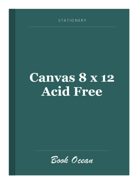 Canvas 8 x 12 Acid Free