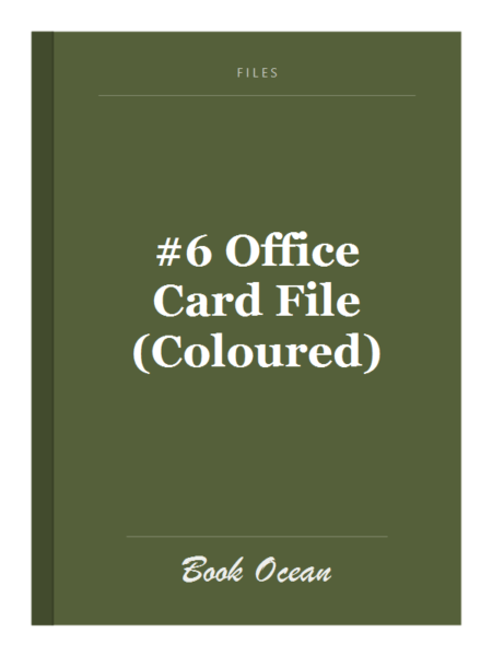 #6 Office Card File (Coloured)