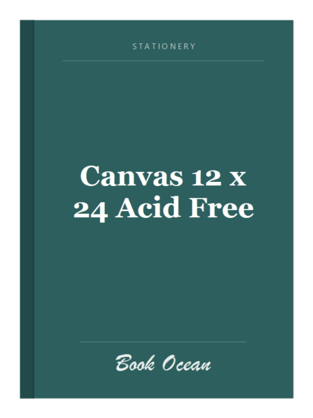 Canvas 12 x 24 Acid Free