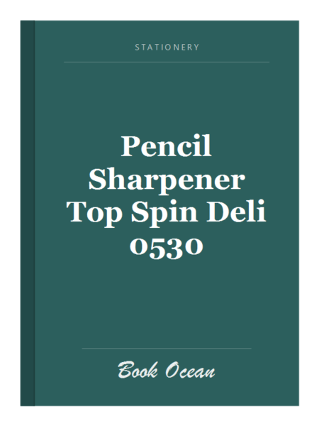 Pencil Sharpener Top Spin Deli 0530