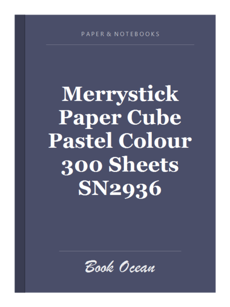 Merrystick Paper Cube Pastel Colour 300 Sheets SN2936