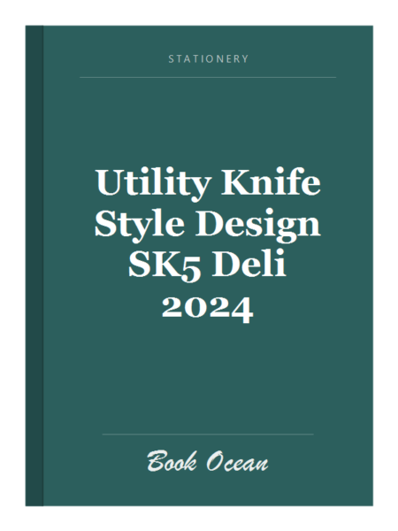Utility Knife Style Design SK5 Deli 2024