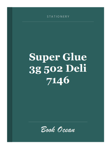 Super Glue 3g 502 Deli 7146