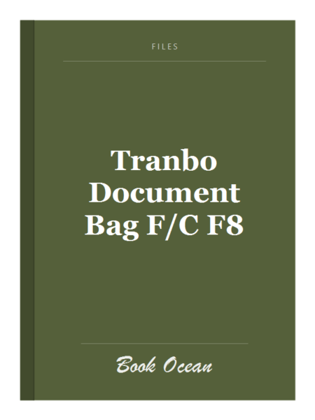 Tranbo Document Bag F/C F8