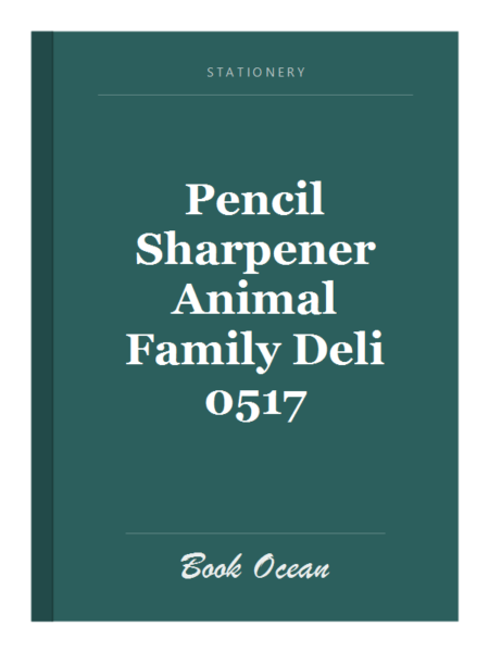 Pencil Sharpener Animal Family Deli 0517