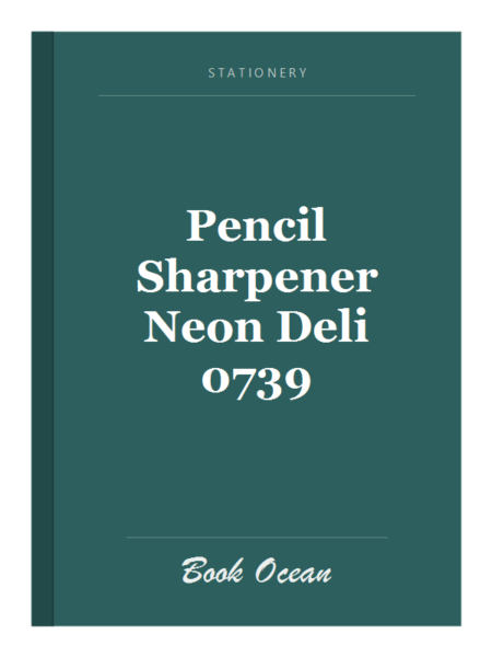 Pencil Sharpener Neon Deli 0739