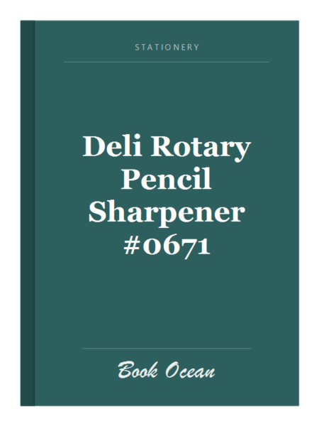 Deli Rotary Pencil Sharpener #0671