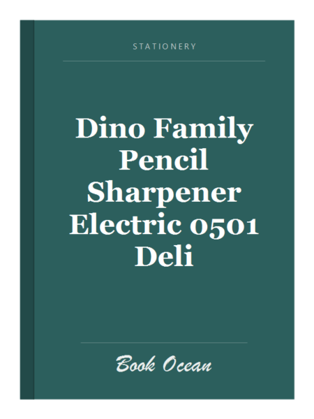 Dino Family Pencil Sharpener Electric 0501 Deli