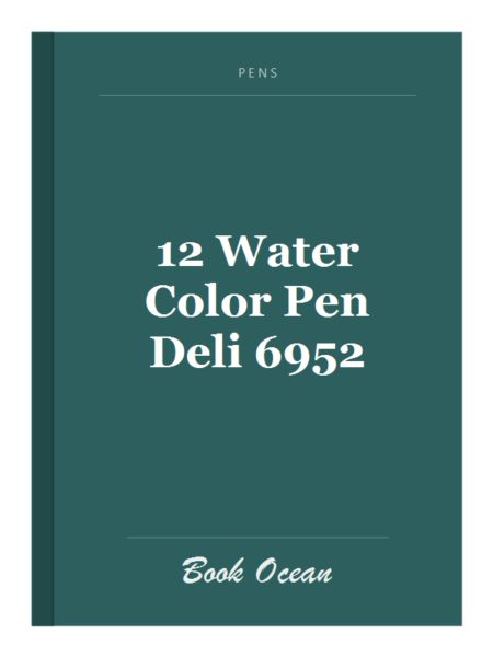 12 Water Color Pen Deli 6952