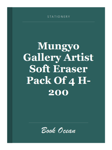 Mungyo Gallery Artist Soft Eraser Pack Of 4 H-200